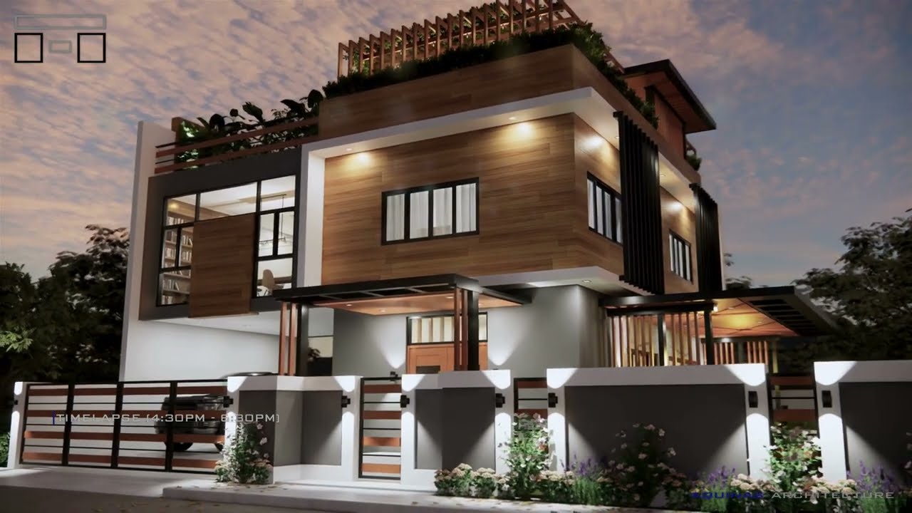 House Design 04 | Modern Contemporary | 2-Storey w/ Roof Deck