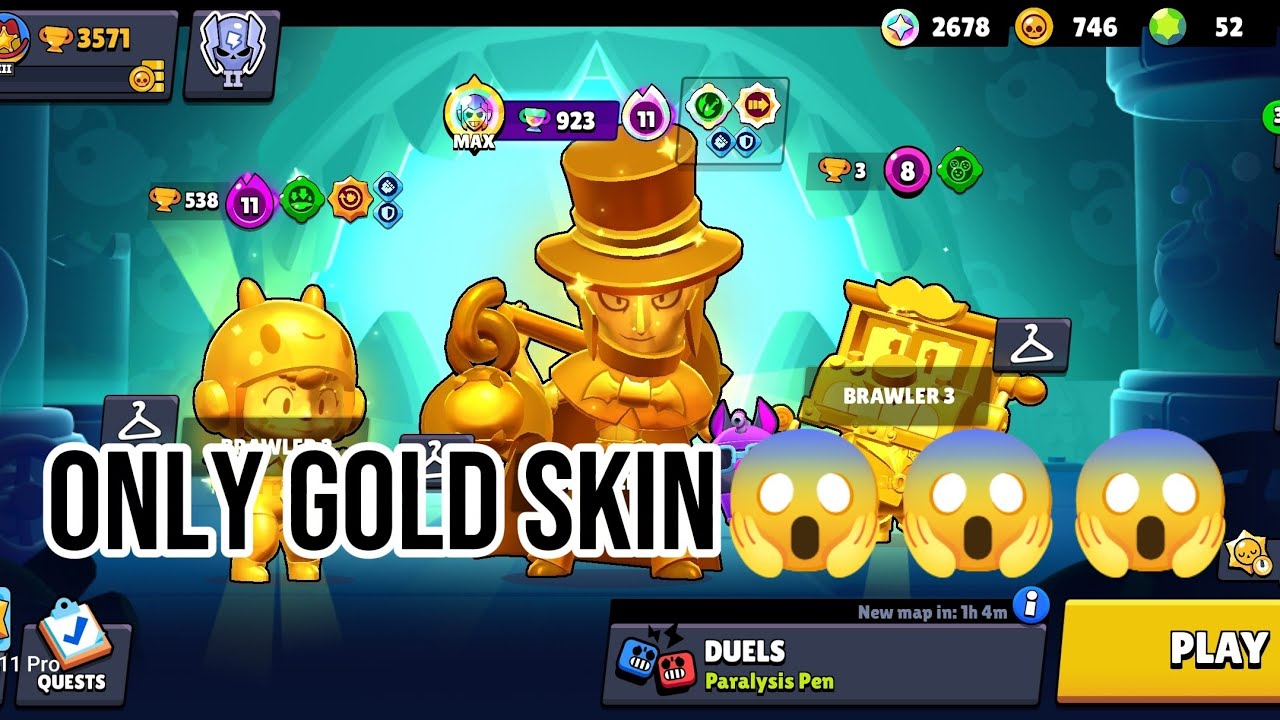 Full True Gold Skin in duel😱