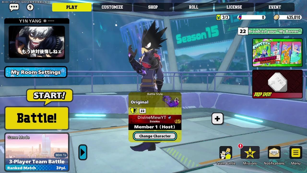 My Hero Ultra Rumble - chill stream