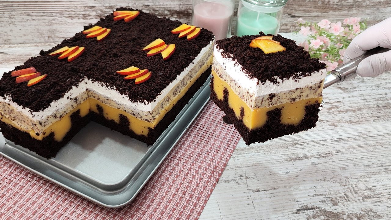 Мало кто знает этот рецепт! Этот пирог на вкус как настоящий торт! Тропический шоколадный торт