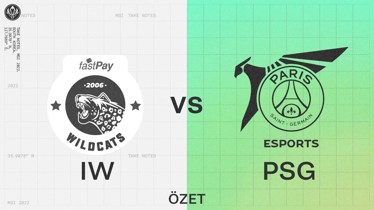 fastPay Wildcats (IW) vs PSG Talon (PSG) Maç Özeti | MSI 2022 Grup Aşaması 4. Gün