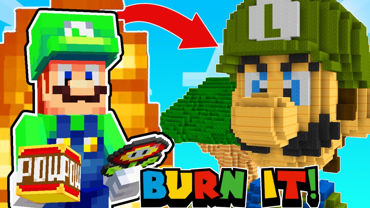 Minecraft | IS THAT LUIGI?! BURN HIM!
