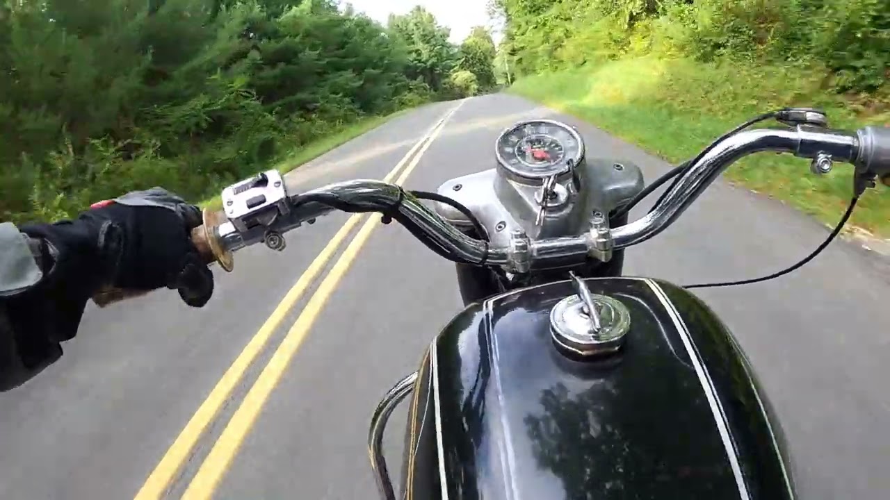 1971 Moto Guzzi 750 Ambassador For Sale POV Riding Video
