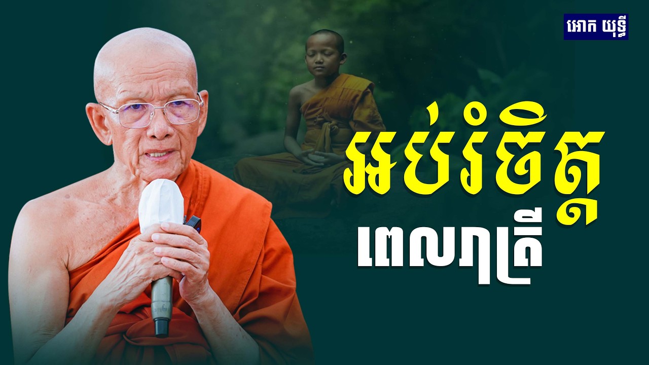 សម្រាកចិត្ត ពេលរាត្រី | សម្ដេច ពិន សែម | Dharma 2026