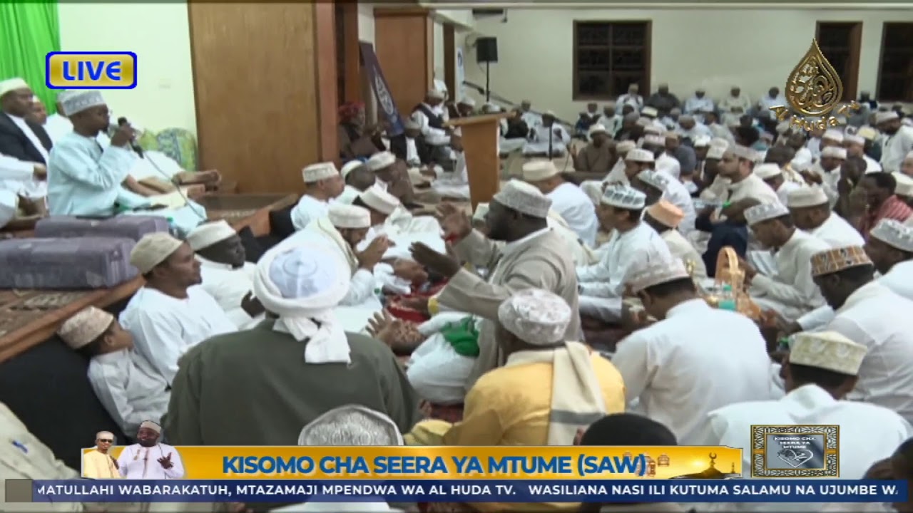 LIVE MAJLIS YA KUSOMA SEERA YA MTUME (SAW)  ||  Masjid Al Huda - South B