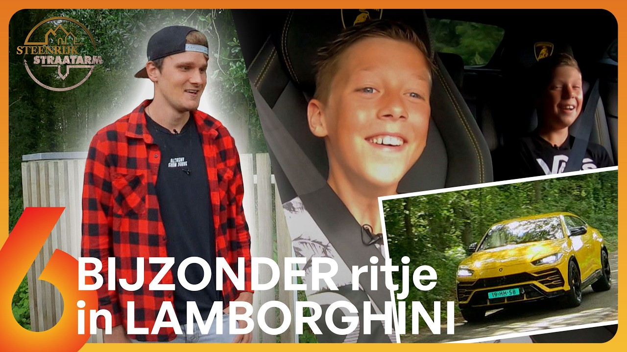 Een SPECTACULAIRE VERRASSING voor de kids! 🔥 | Steenrijk, Straatarm #AFL50