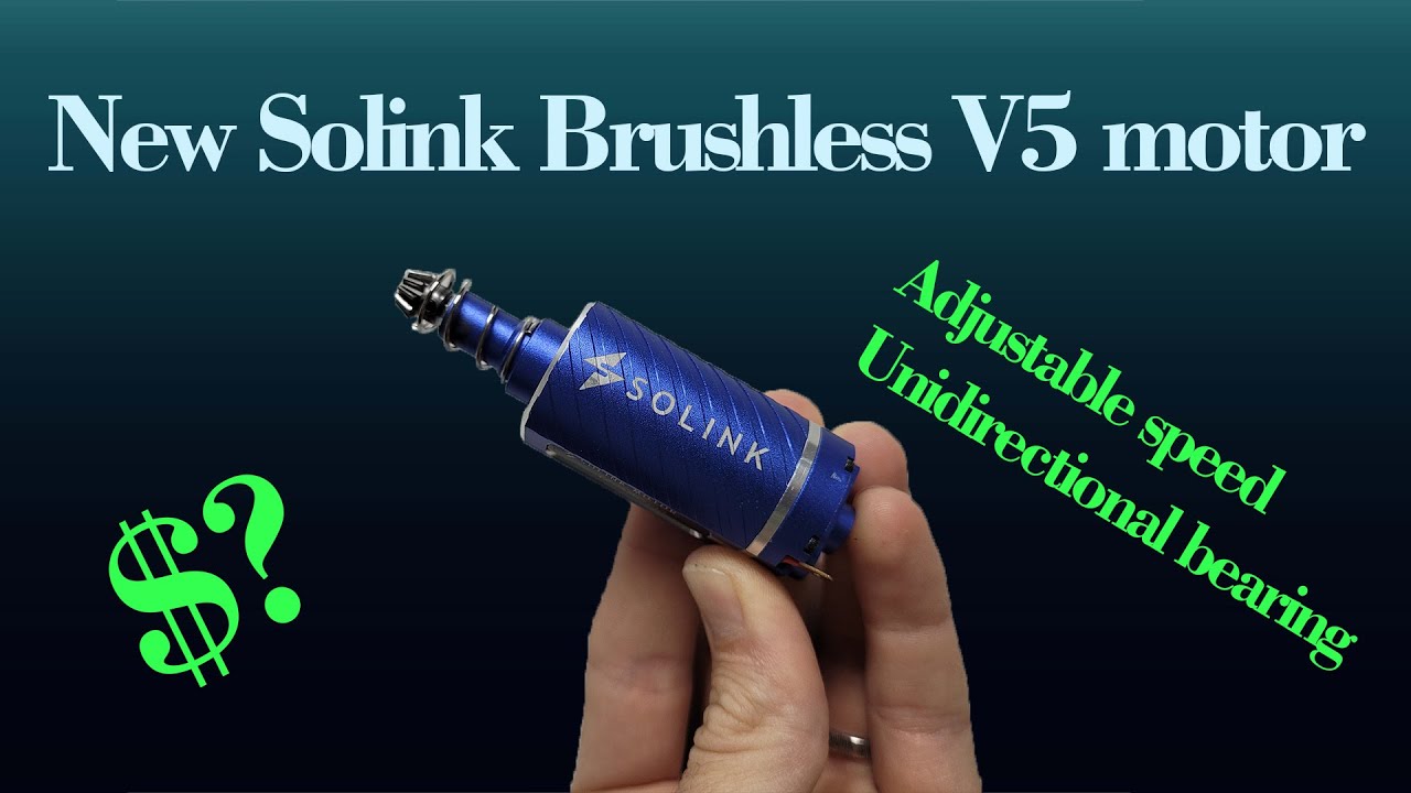 Обзор двигателя Solink BRUSHLESS V5 премиум-класса