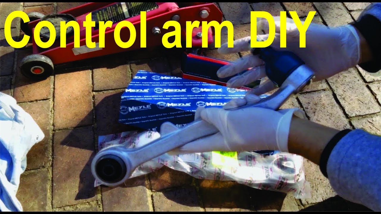 Replacing upper & lower control arms - detailed (BMW 5, 6, 7, X series)