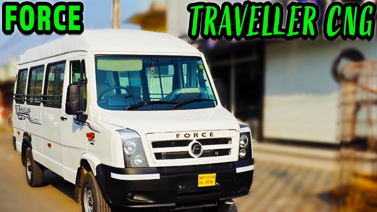 Force traveller - अब CNG में! 🤑Force Traveller CNG - ₹30 51 माइलेज 17 Km -  BS6 | Review In Hindi