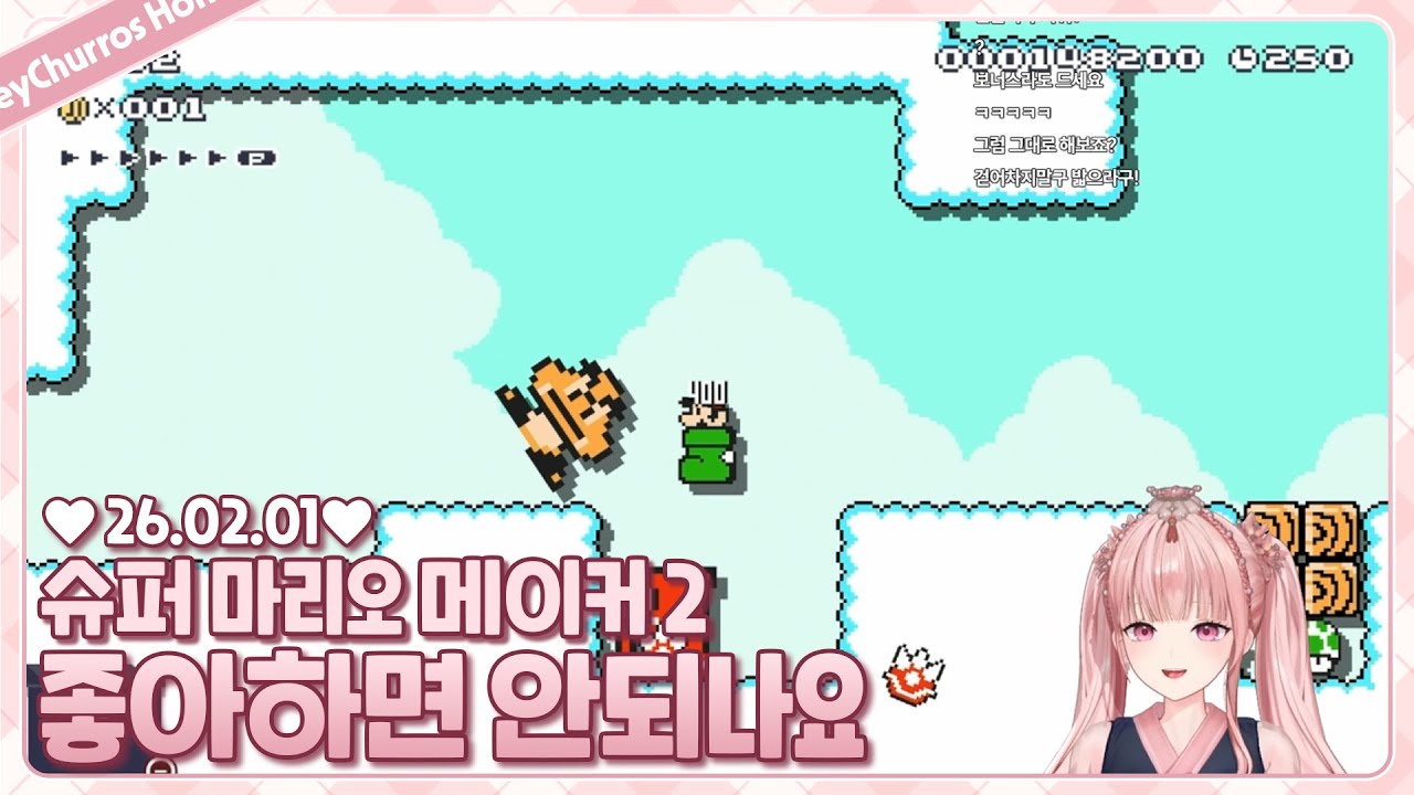 슈마메2 좋아하면 안되나요 [슈퍼 마리오 메이커 2]