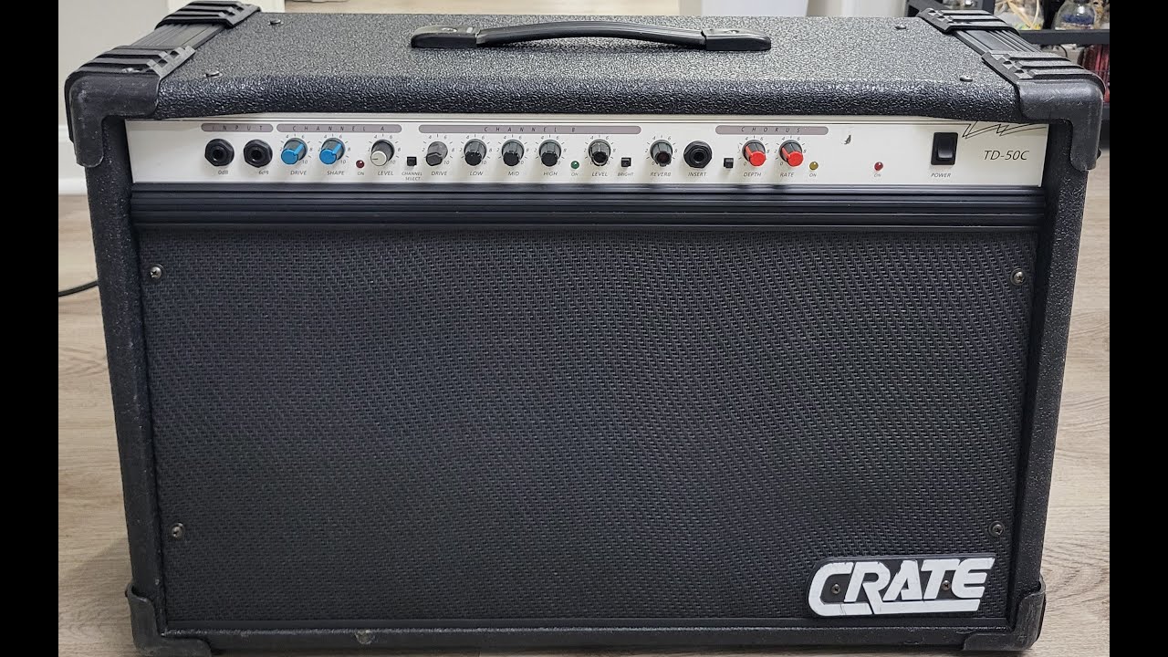Crate TD50-C Tube Chorus Amplifier Repair