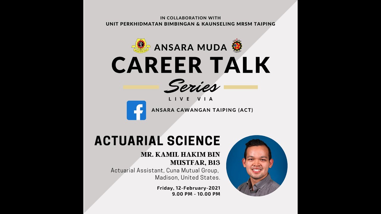 ANSARA Muda Career Talk Series - Actuarial Science