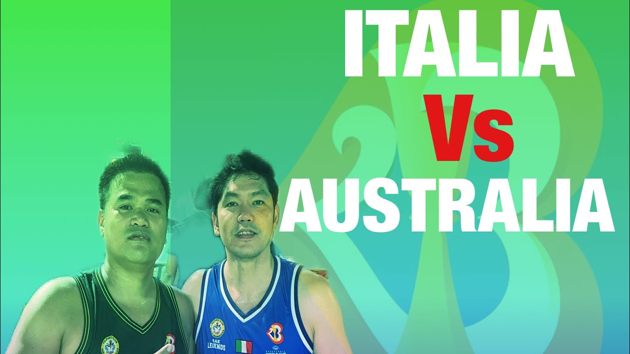 Italia Vs Australia FIBA World Cup Edition