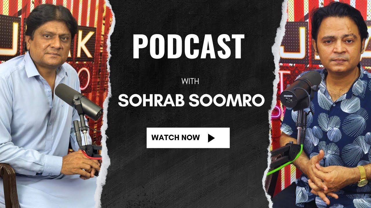 Sohrab Soomro | Podcast | Ajrak Studio Podcast | sohrab soomro official | sohrab soomro gamoo