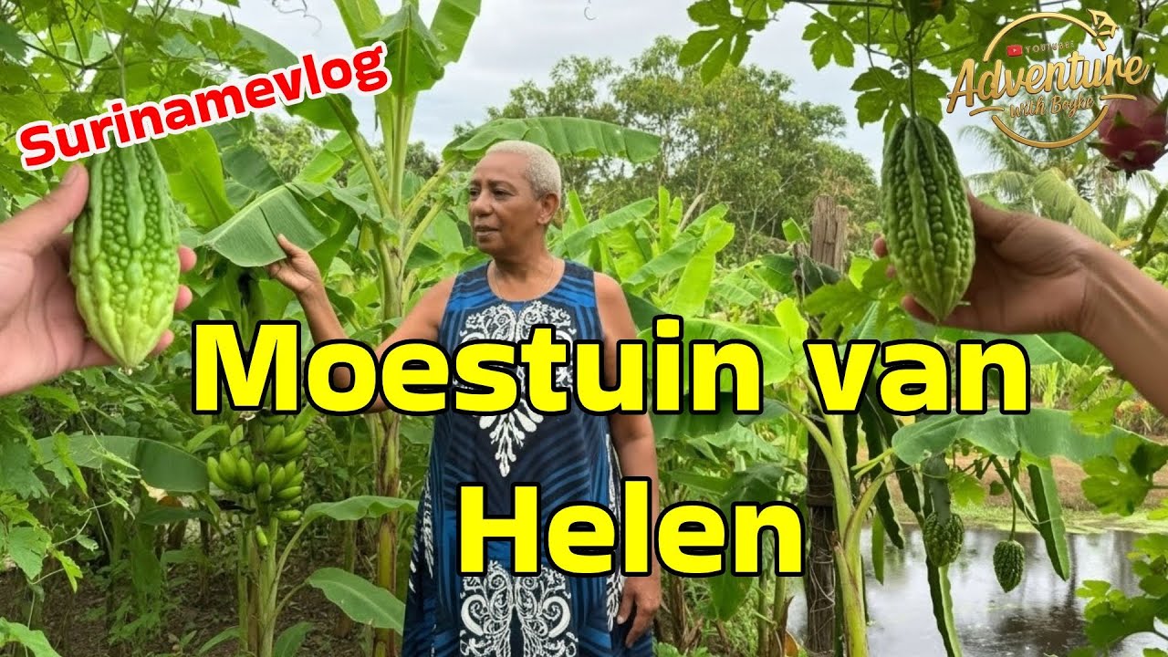 Bijzondere Surinaamse Moestuin van Helen