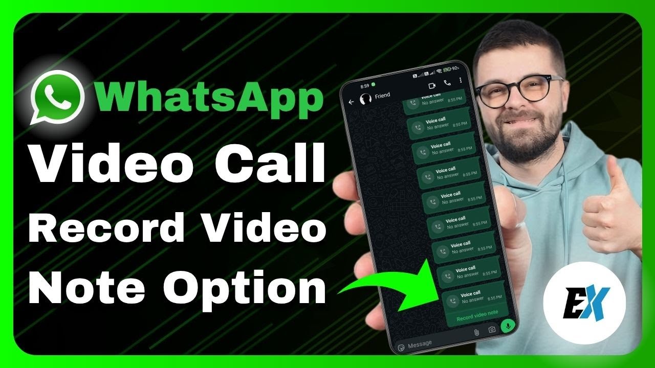 Как удалить видеозаметку из записи видеозвонка WhatsApp - Удалить видеозаметку из записи видеозвонка