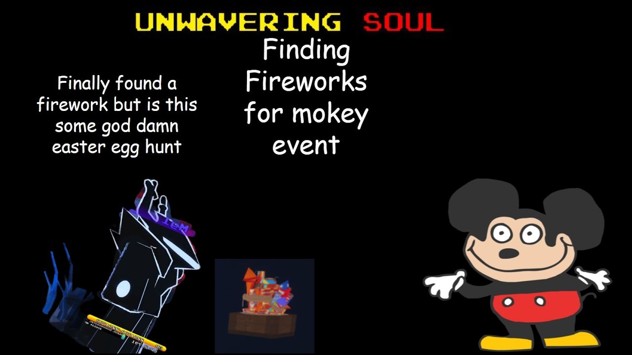 Collecting fireworks for mokey sword | Unwavering Soul 11.4