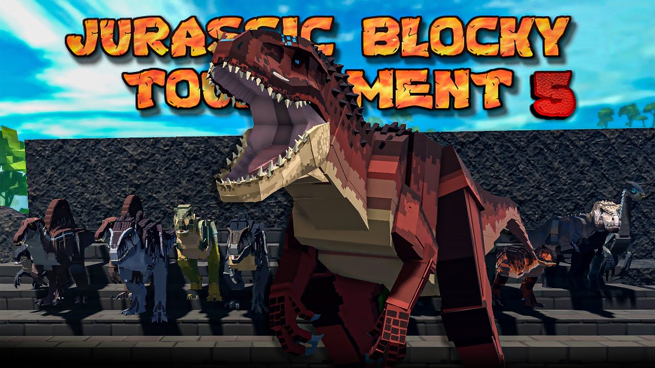 Jurassic Blocky Tournament Battle 5 | Roblox