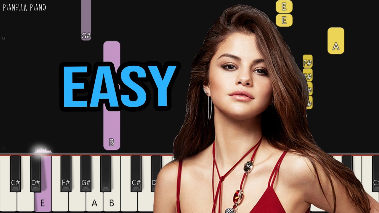 Selena Gomez - Lose You To Love Me | EASY Piano Tutorial by Pianella Piano