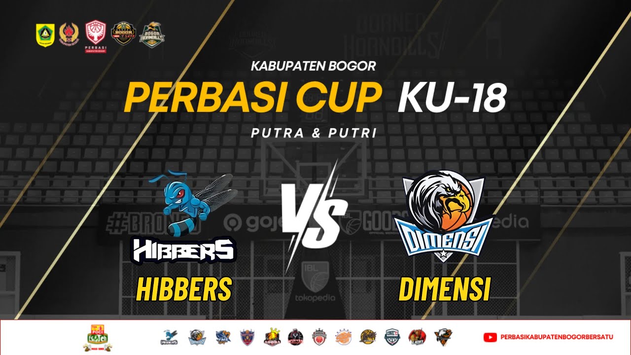 🏀 DAY 4 [MATCH 7] | HIBBERS vs DIMENSI | KU-18 PA | PERBASI CUP KAB. BOGOR 2025