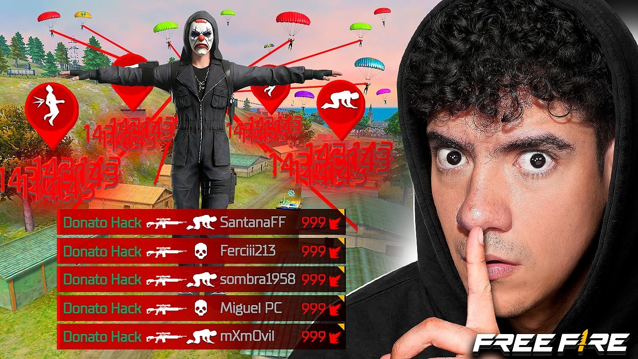 INSTALE UN HACK INDETECTABLE EN FREE FIRE Y ESTO PASO !! - TheDonato