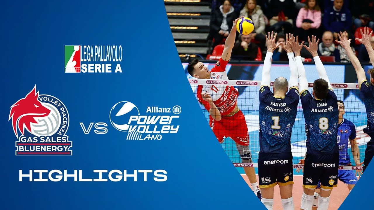 Piacenza vs. Milano | Highlights | Coppa Italia | Quarterfinals
