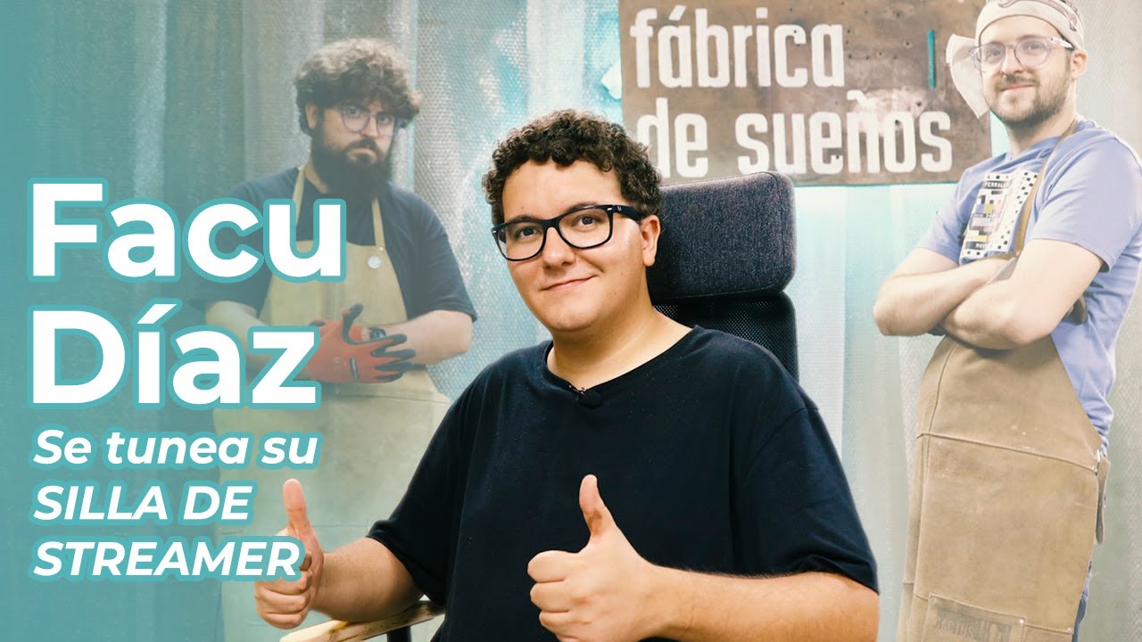 LE SALVAMOS LA VIDA A FACU DÍAZ - Fabricamos reposabrazos para su silla