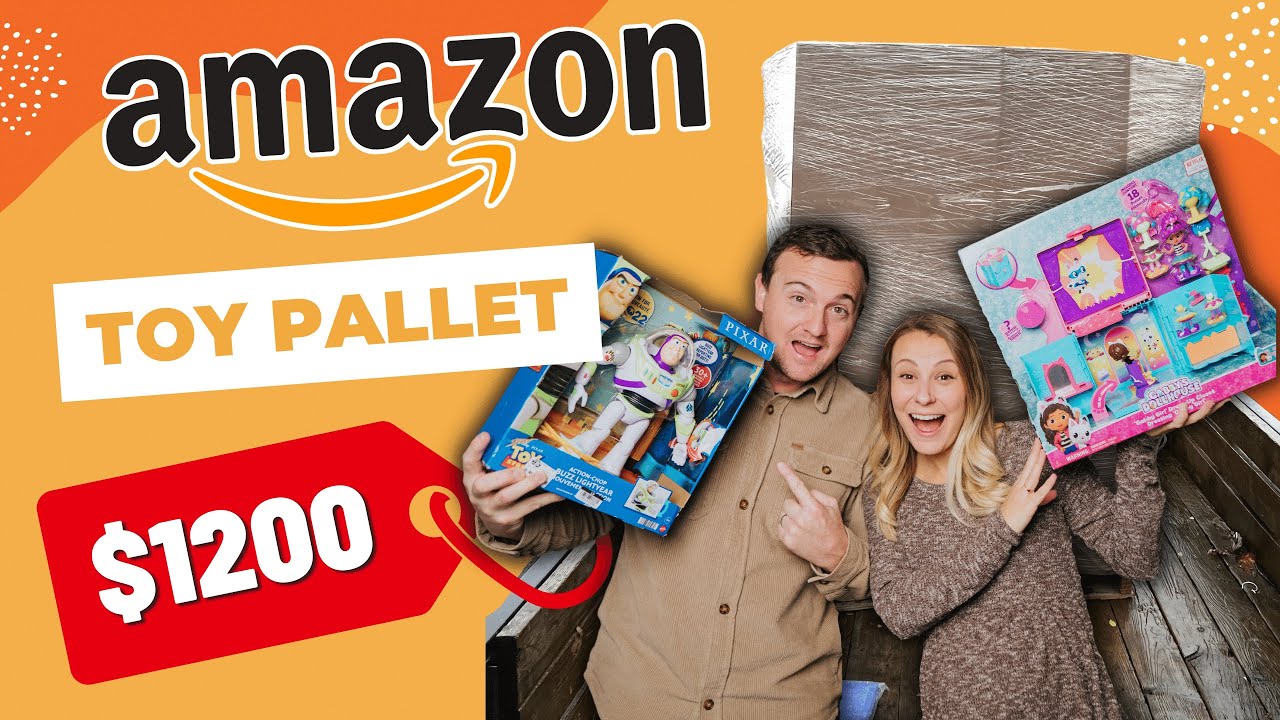 We Bought A Pallet Of Amazon Toys For $1200 - Unboxing Thousands In MYSTERY Items!