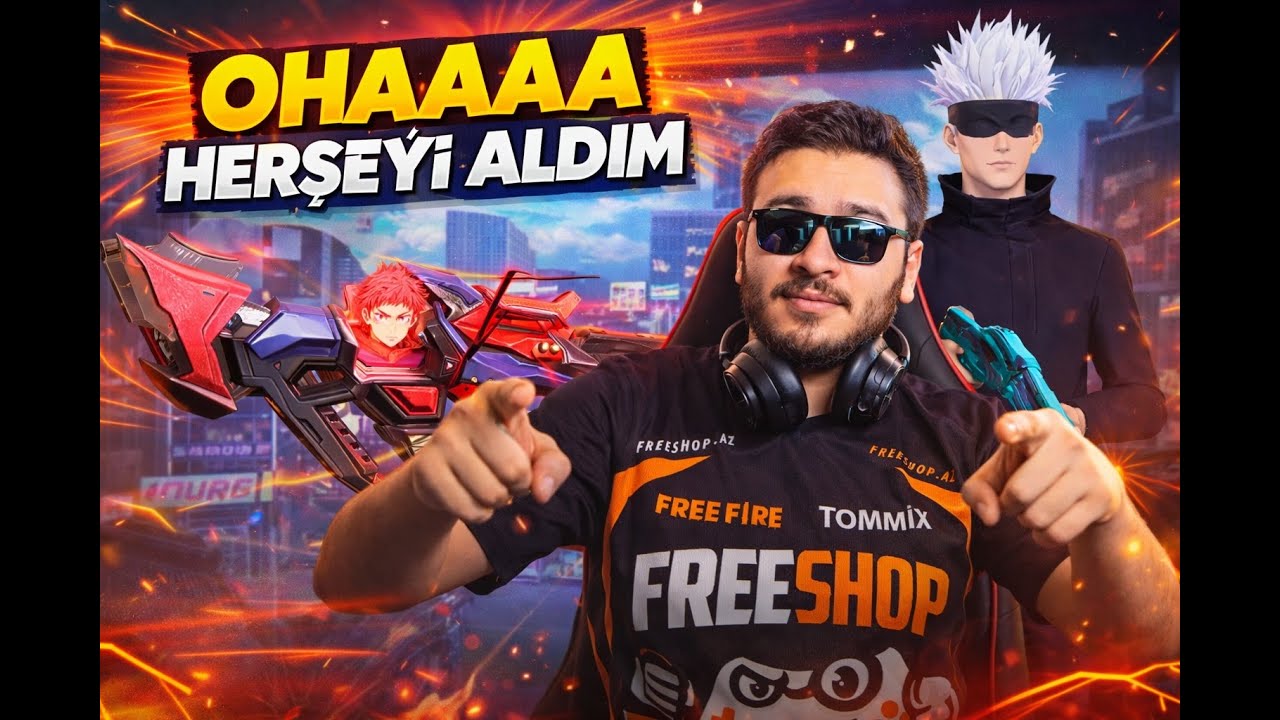 OHA NƏ QƏDƏR TƏK ATIM   FREE FİRE 