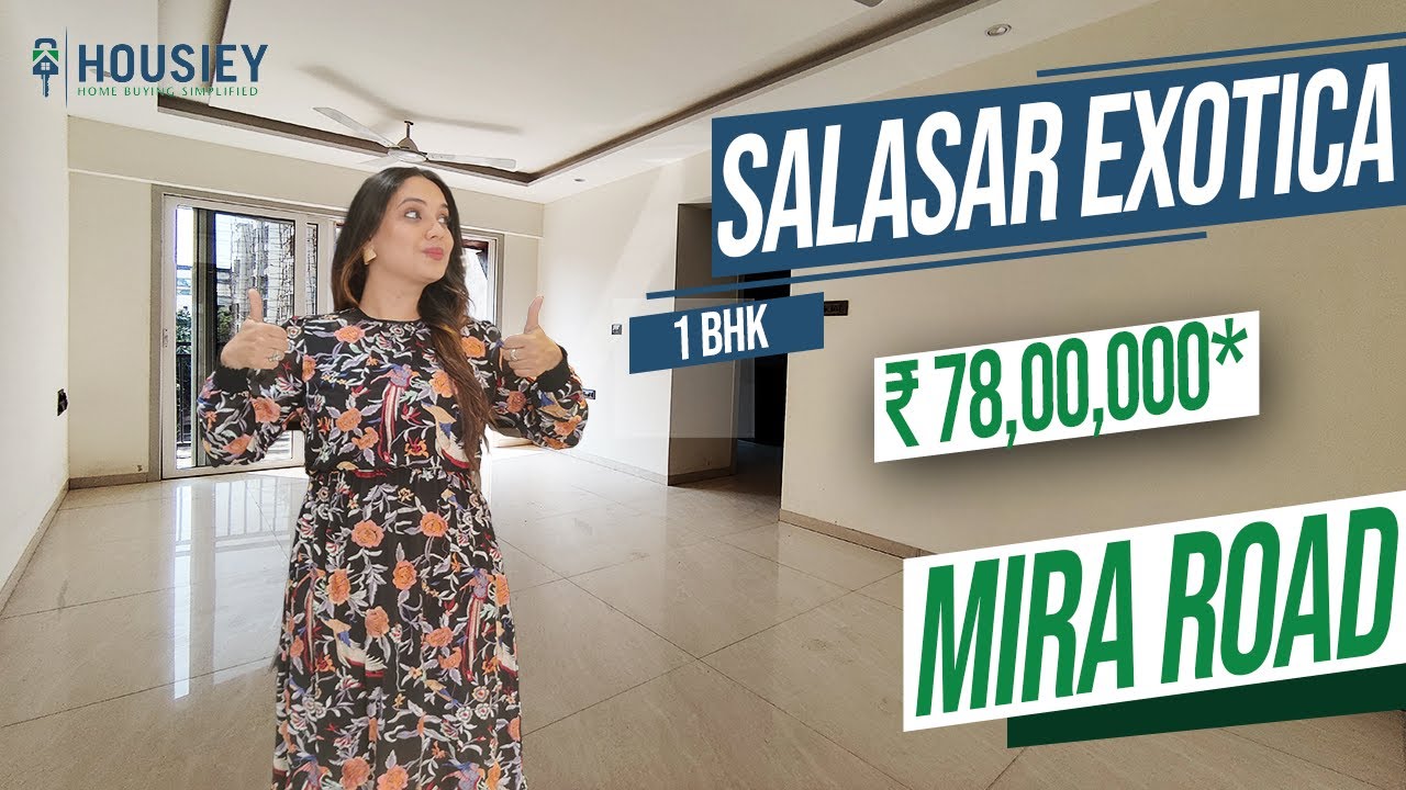 Salasar Exotica Mira Road | 1 BHK Sample Flat Tour | Salasar Mira Road