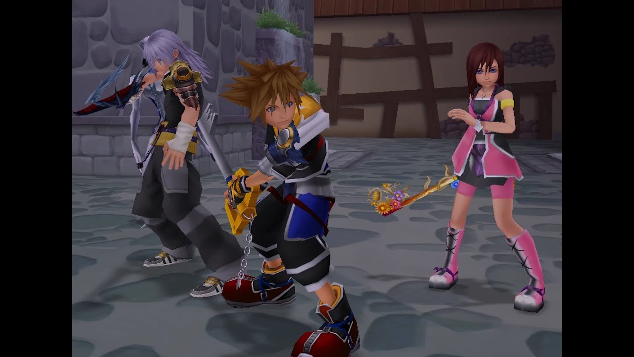KH2FM- Master Trio VS. Data Xemnas