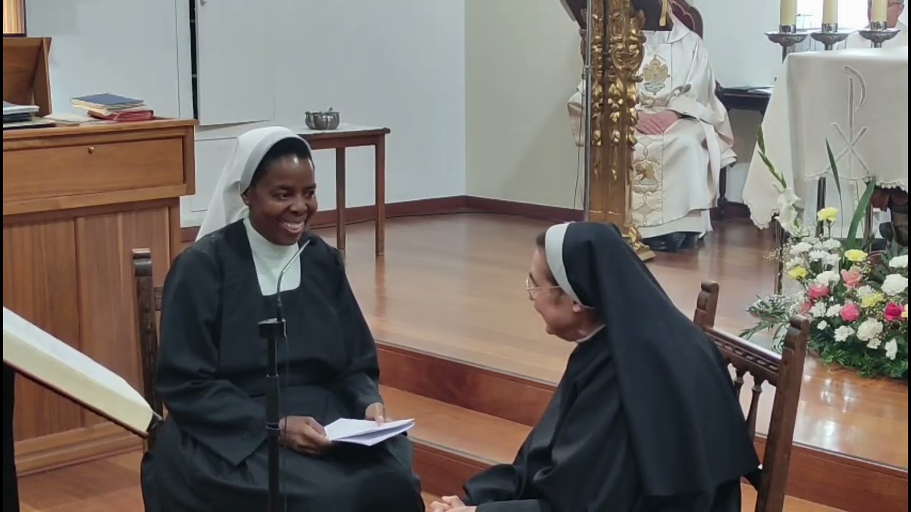 Profesión monástica de sor Julita 