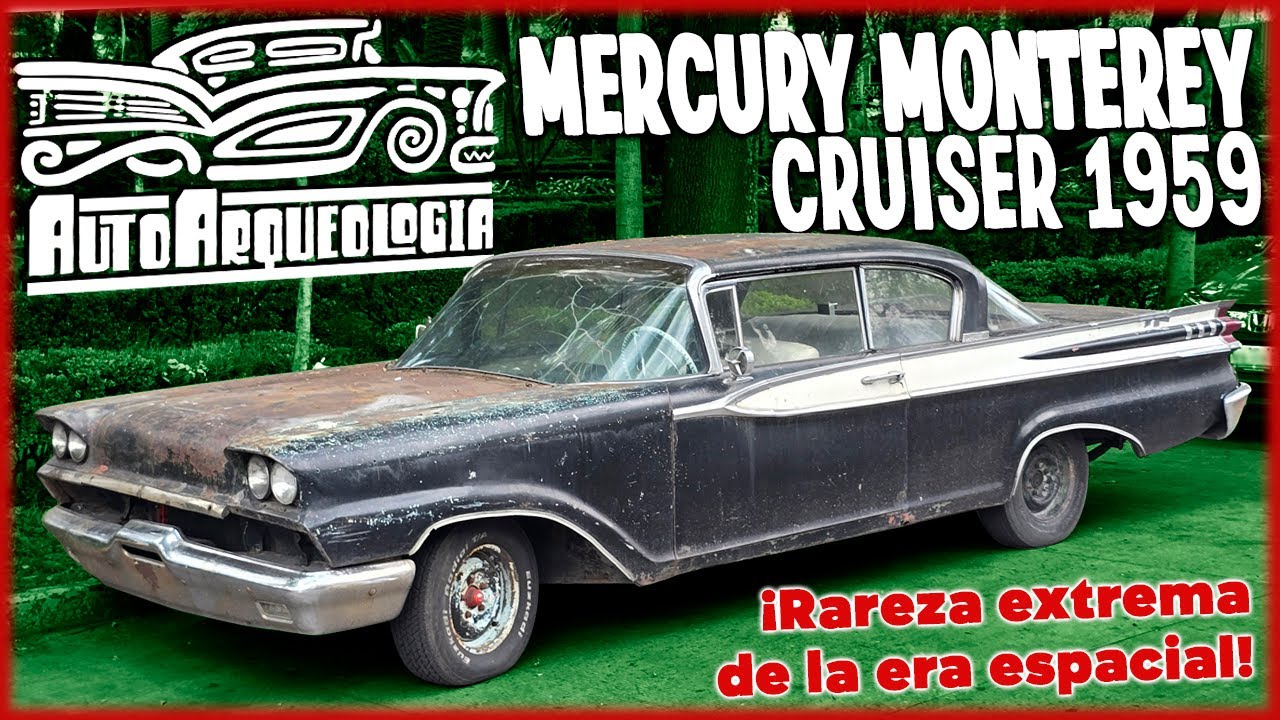 Mercury Monterey Cruiser 1959: ¡Rareza de la era espacial! / AutoArqueología