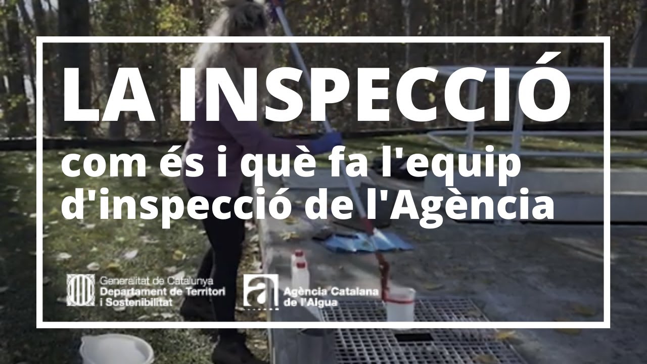 La inspecció a l'Agència Catalana de l'Aigua