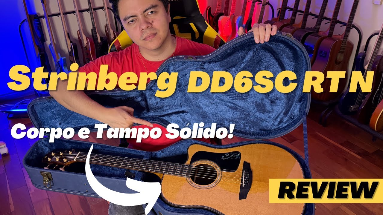 REVIEW VIOLÃO STRINBERG DIAMOND DD6SC RT N | Juninho Nakagawa