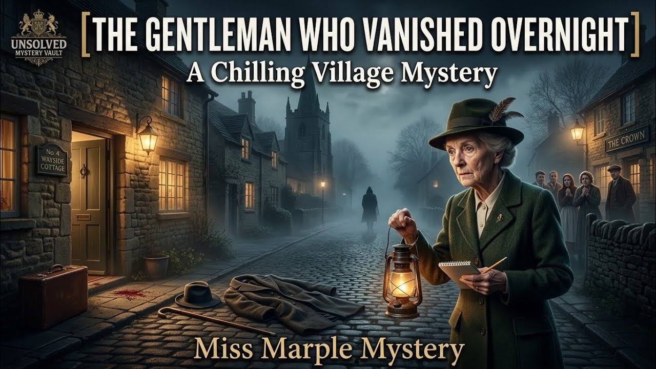 The Gentleman Who Vanished Overnight — A Chilling Village Mystery | A Miss Marple Mystery