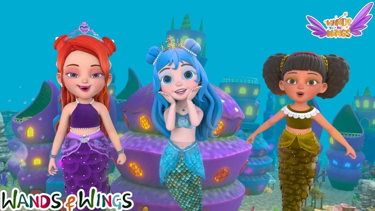 Magical Sea Shopping 🌊✨| Mermaid Princess Shopping + Mermaid Rescue | Kids Song | Princess Tales