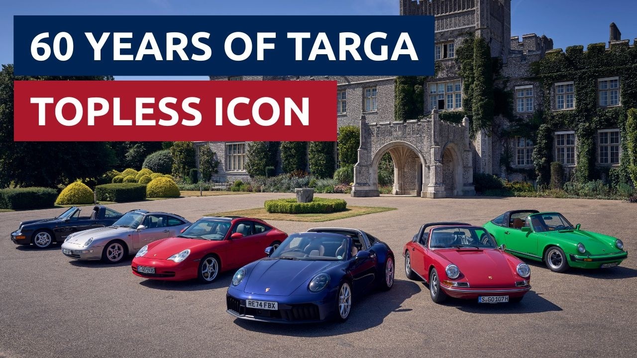 60 Years of the Porsche 911 Targa