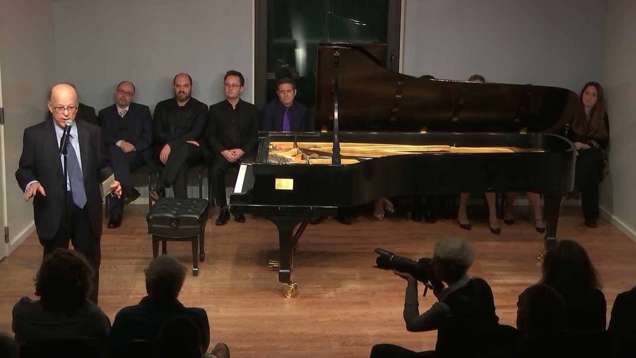 Solomon Mikowsky Recital Hall Reopening Concert at Manhattan School of Music, 28 Oct 2018
