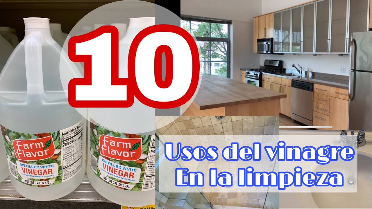 📌10 USOS DEL VINAGRE EN LA LIMPIEZA DEL HOGAR- VIDEOS DE LIMPIEZA DEL HOGAR
