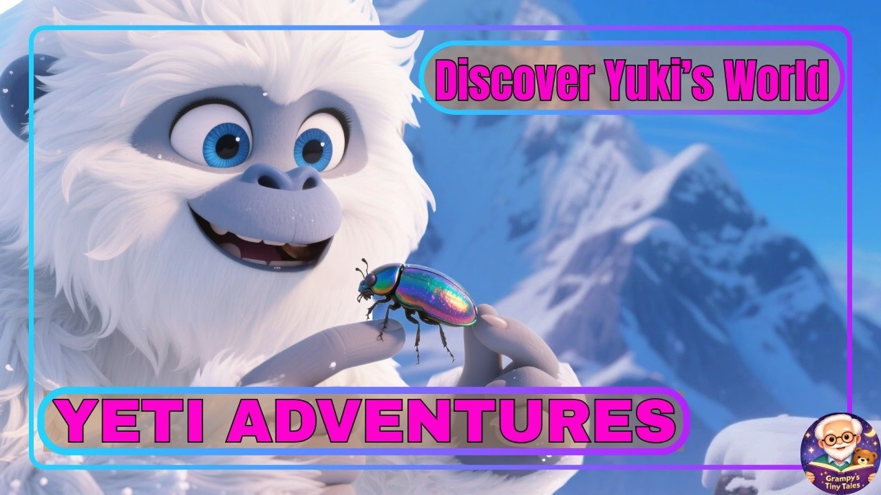 Yetis ARE real ❄️  Yuki is a young yeti that teaches how they live, a  children's story!