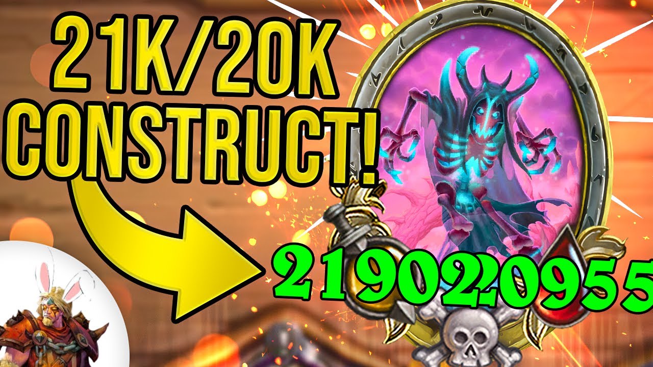 One of the most absurd Shadowy Construct games! | Hearthstone Battlegrounds