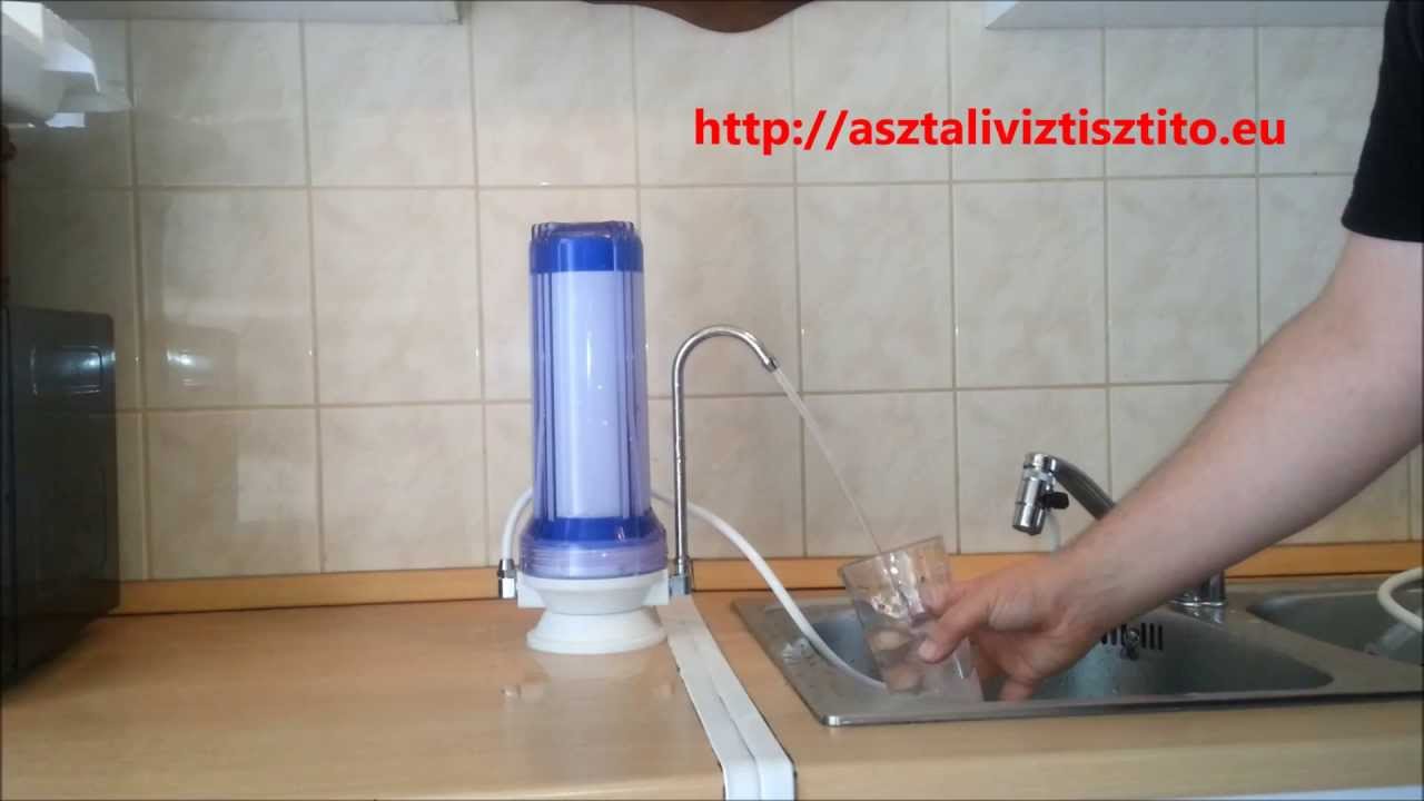 Sparta Water asztali víztisztító bemutatása