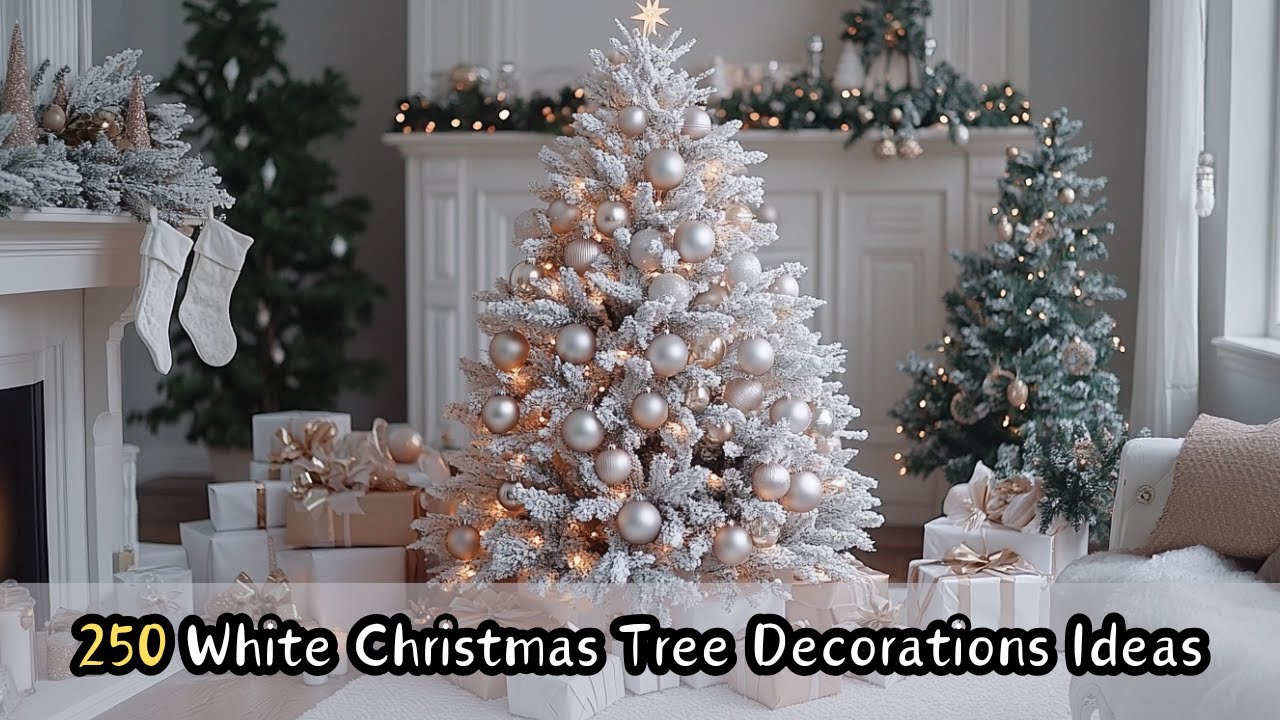 250 Christmas Tree Decorating Like a Pro | Dreamy White Christmas Style