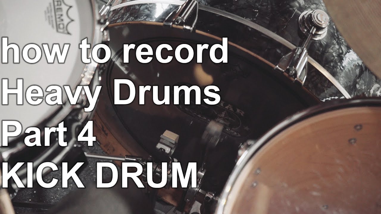 How to Record Heavy Drums part 4 KICK DRUM | SpectreSoundStudios TUTORIAL