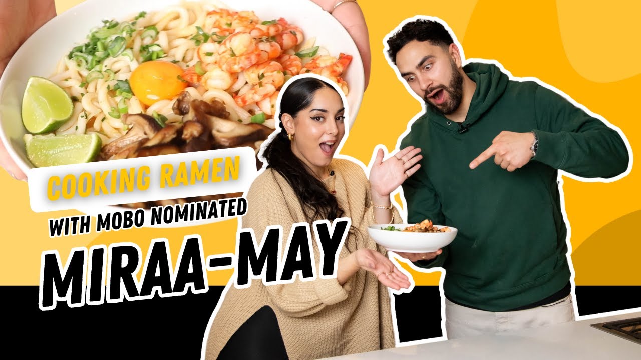 COOKING RAMEN WITH MOBO NOMINATED MIRAA MAY