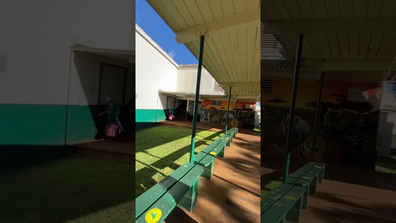 A walk through My high school in Hawaii Leilehua High school Home of The Mules!