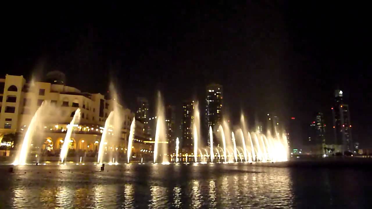 Dubai Fountain - 'The Prayer' HD