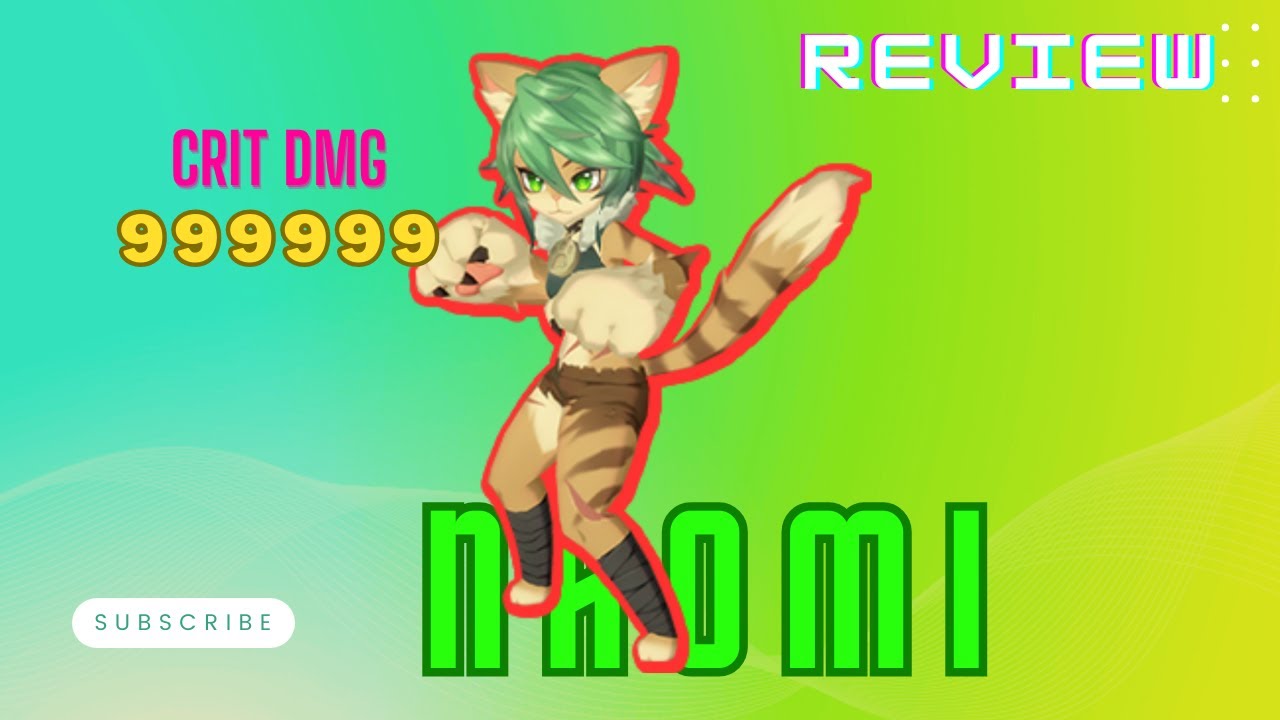 REVIEW Summoners War Chronicles - Martial Cat (Wind) NAOMI. Top 1 deals massive DAMAGE to BOSS
