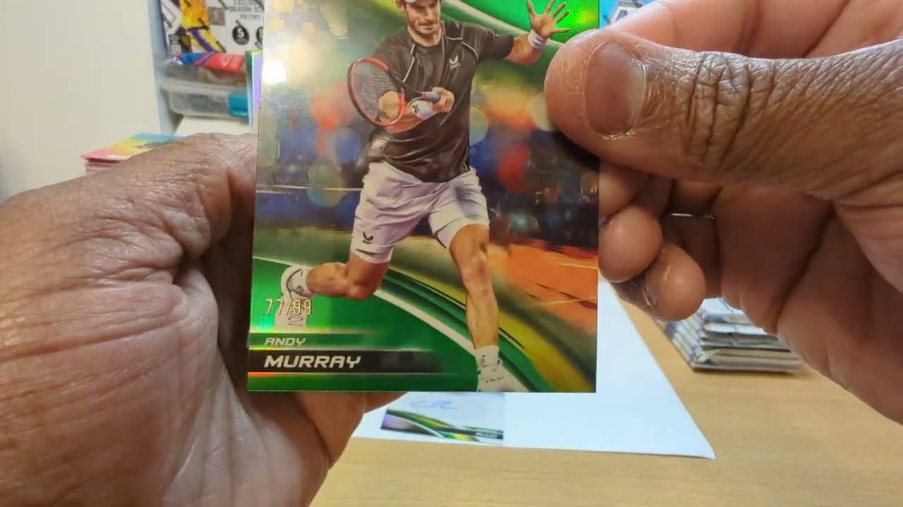 2025 Topps Chrome Tennis Hobby Box. Last Box Magic.